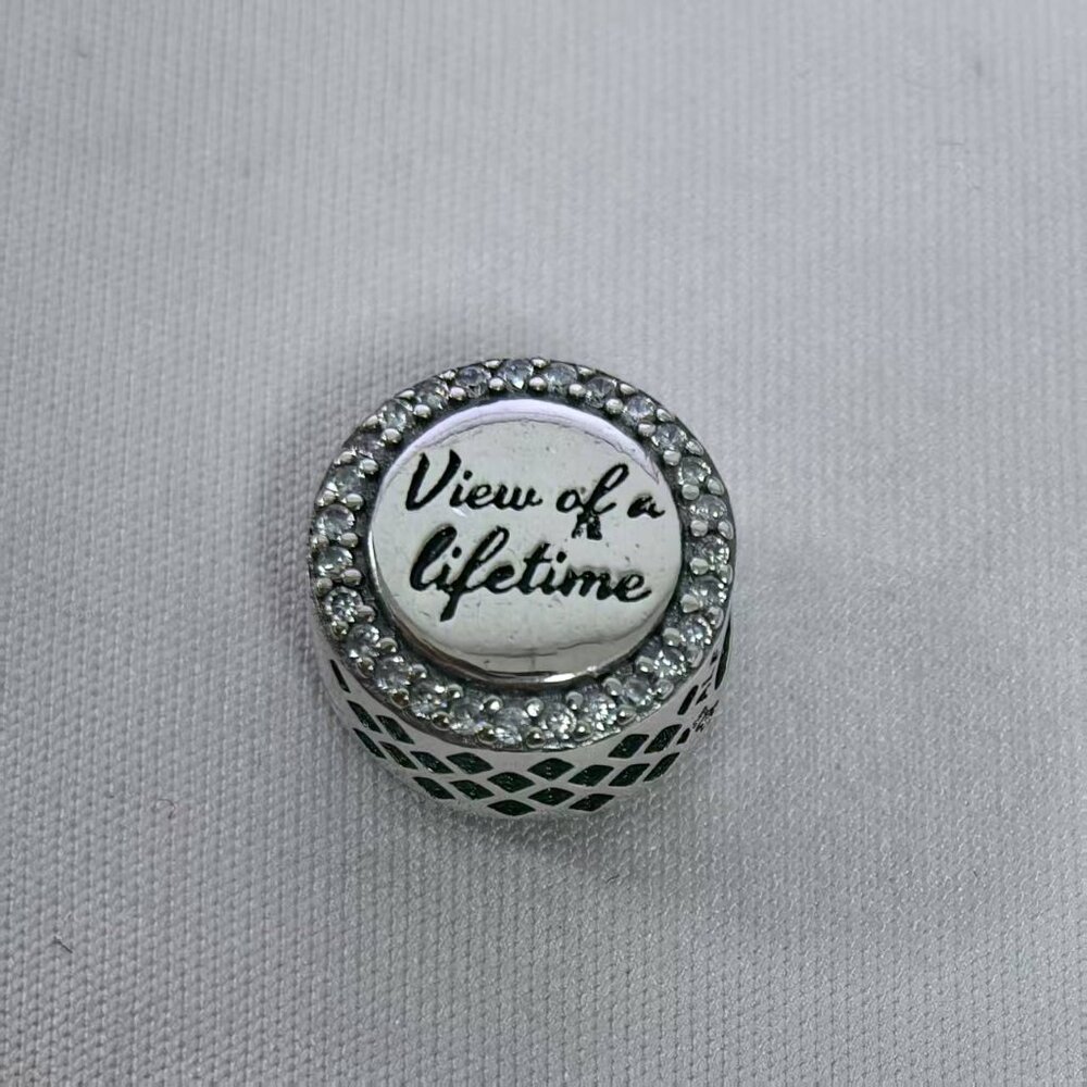 Pandora Grand Canyon View of a Lifetime Dangle Charm, S925 Silver Jewelry - Picture 2 of 4